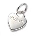 Sterling Silver Ruff & Tumbal solid double sided heart charm YUMMY/MUMMY in collectable box