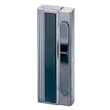 Colibri Manifest Satin Gunmetal / Satin Silver Wind-Resistant Lighter