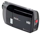 RCA EZ5000R Palm Style 720p High Definition Digital Camcorder with 4x Optical Zoom 4 Inch LCD Screen - Black