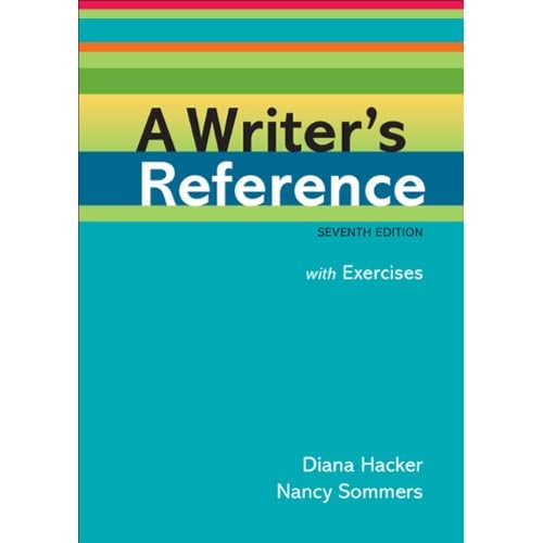 A Writer's Reference with Exercises