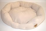 WILMA dog cushion - dog bed beige 22'' -cord style- #5027M