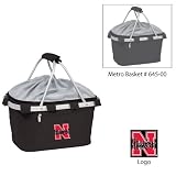 Nebraska Cornhuskers NCAA Metro Basket (Black) (Embroidered Logo)
