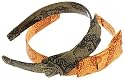 L. Erickson USA Coco's Two Tier Bow Headband - Italia Silk Print