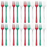 Holiday Cocktail Fork Assortment - 4 1/2 (24 count)