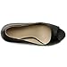 Ollio Women's Shoe Open Toe High Heel Basic Pump