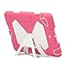 iPad Mini Case, iPad Mini 2 Case, iPad Mini 3 Case, Aceguarder IPad Mini Case Comfortable Hand Feeling Drop Resistance Soft Silicone Case with Stand (Rose)