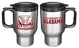 Alabama Crimson Tide Stainless Steel Travel Mug (Set of 2)