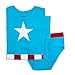 Underoos Mens Marvel Captain America Tee and Brief Set
