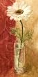 Fleur en Soie Stretch Canvas Wall Art (12x24 inches)
