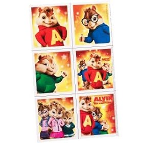  Alvin and the Chipmunks Sticker Sheets