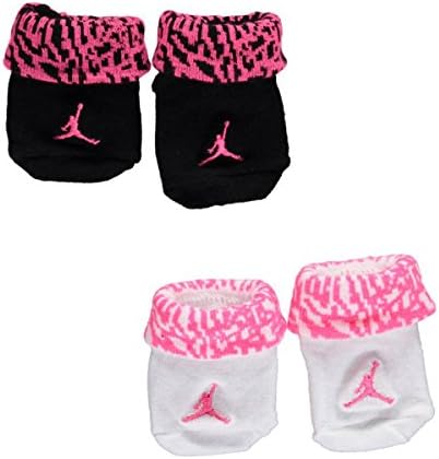 Jordan Baby Girls' Infant Booties - fuchsia/pink, 0 - 6 months