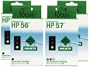 Two Each of HP 56 Black & HP 57 Tri-Color Remanufactured Ink Cartridges
