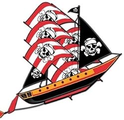 Pirate Ship 3-D 72" Long Nylon  Ultra Kites