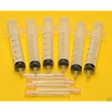 6 20ml ink refill syringes with 2 inc Needles