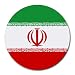 Iran Flag Round Mouse Pad