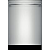 Bosch 800 Series SHX68T55UC Fully Integrated Built-in Dishwasher 24" in Stainless Steel