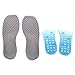 Kalevel Breathable 5cm Approximately 2 Inches Taller 2-Layer Height Adjustable Height Pure Silicone Increased Insoles Shoe Lifts Shoe Pads Elevator Insoles for Women - One Pair (Blue)