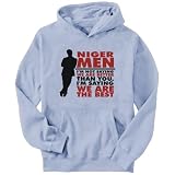 Niger Men - .. Are The Best Countries Mens Hoodie (Silver Gray, Sizes X-Small - XXX-Large)