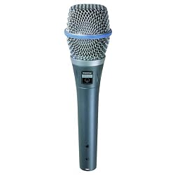 Shure BETA 87A Supercardioid Condenser Vocal Microphone