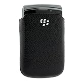 Original OEM Black Leather Pouch Pocket Case for AT&T BlackBerry Torch 9800 ....