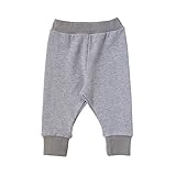 ソレイアード SOULEIADO リブパンツ グレー杢 80㎝ 48344