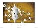English Bird Cottage by Robert Duff Fine Art Print / Poster 11.00 x 8.00 in. Image