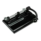 MAT1340PB - 40-Sheet High-Capacity Power Lever Handle Adjustable Punch