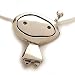Orbit Girl Sterling Silver Charm Necklace