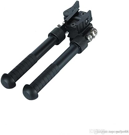 TACKSPORT CNC Height Adjustable Quick Release Picatinny Rail Mount Bipod