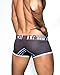 Croota Men's Check Pattern Low Rise Boxer Briefs, NA01M