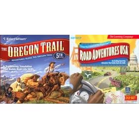 Oregon Trail 5 & Road Adventures USA Bundle: Video Games