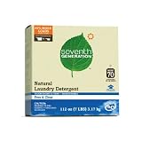 Seventh Generation Powder Laundry Concentrated, Free and Clear, 112-Ounce