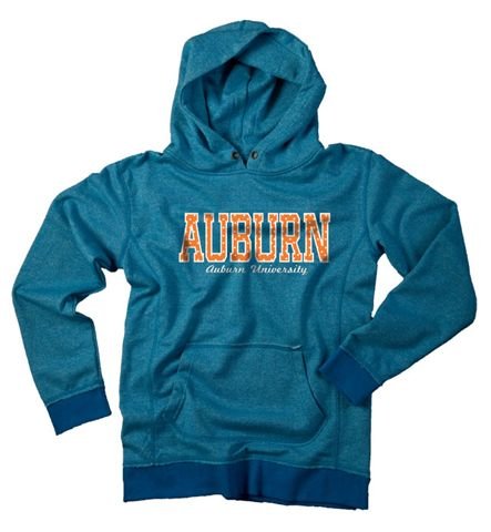 Auburn University Tigers Women's Polka Dot Hoody Sweatshirt