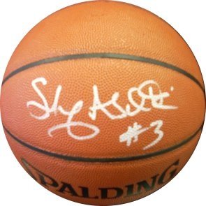 Shareef Abdur-Rahim Autographed/Hand Signed Indoor/Outdoor Basketball