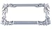 Da Palm Chrome License Plate Frame