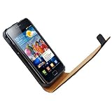 Samsung - SASGHGALAXYS2ETUI - Étui en cuir pour Galaxy S2 - Noir