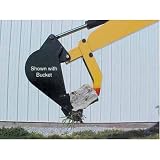 Skid-Steer Attachments: Lackender Fabrications (Fold Back Thumb)