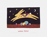 Leaping Rabbit by Sharon Pierce McCullough,20 in. x 16 in.