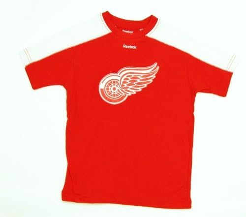 Adidas Detroit Red Wings Team Diamond Youth Logo T-Shirt (Yth Medium)