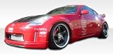 2003-2005 Nissan 350z Duraflex W-1 Kit - Includes W-1 Front Lip (100506), W-1 Rear Lip (100507), and W-1 Sideskirts (100508).