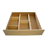 Axis 4405 Expandable Wood Kitchen Drawer Dividers, with 5-Piece Bonus Pack by Axis