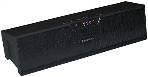 Bluetooth HI-FI Mini Sound Bar. FM Clock Radio,Hands Free, Media Player , LED Display.
