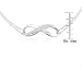 0.25ctw Diamond & Sterling Silver Infinity Necklace
