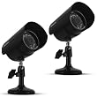 Defender SPARTAN5 Indoor/Outdoor Night Vision Security Camera (Black) - Bonus Pack of 2
