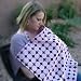 Pink and Brown Jumbo Dot Nursing Cover with Clutch