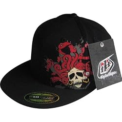 Troy Lee Designs Slither Fitted Men's Flexfit Sportswear Hat - Black