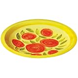Achla BBC13 Yellow Ceramic Birdbath Bowl and Stake by 