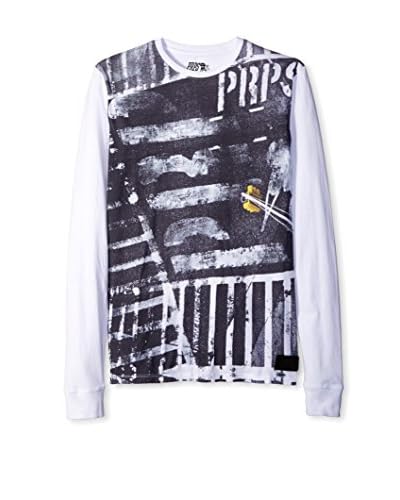 PRPS Goods & Co. Men's Stoplight Graphic Long Sleeve Tee
