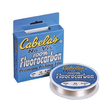 Fishing: Cabela's No-Vis Fluorocarbon Line - 600 Yards