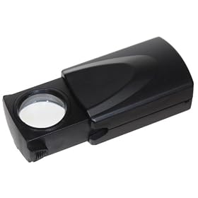 SE Illuminated Sliding Pocket Magnifier with LED Light